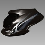 SET FRONT COWL (BLACK-2)
