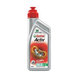 Castrol Activ 10W-30 4-at Petrol Engine Oil for Scooter (800 ml)