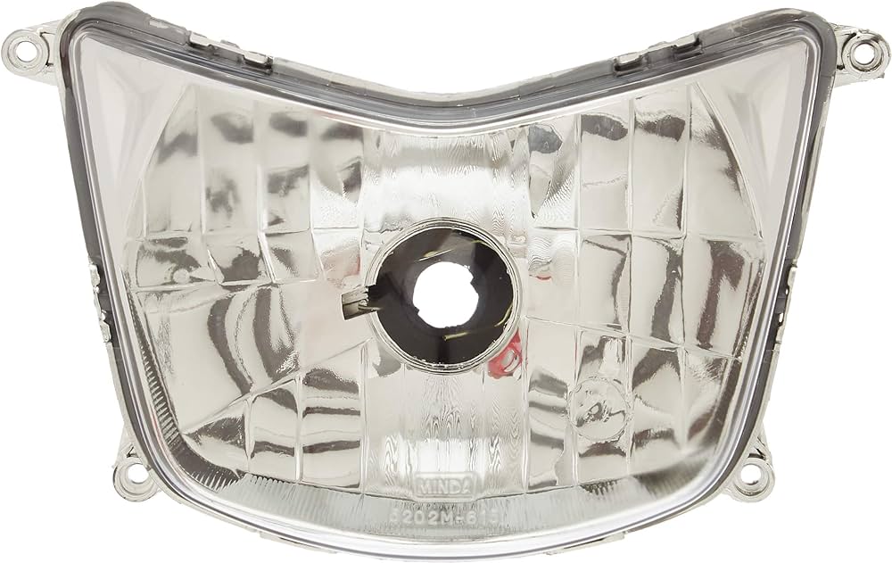 Headlight Assembly For Bajaj Platina Uno Minda