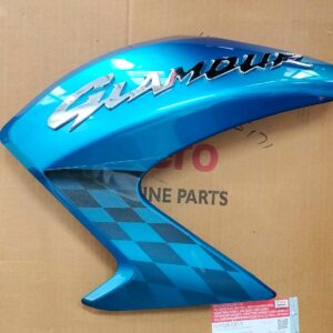 SET LEFT FUEL TANK COWL (TECHNO BLUE ME.) | GLAMOUR FI | HERO