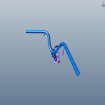 PIPE, STEERING HANDLE(Destini 125)