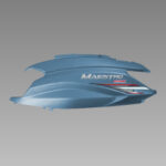 Set Left Body Cover (Shooting Night Star Metallic) For Hero Maestro Edge | HERO