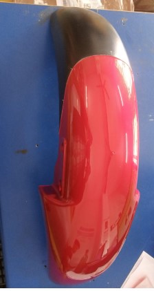 Pulsar 150 front mudguard best sale red price