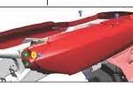 Seat Cowl Assy Red For Bajaj Platina 110 H-Gear