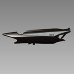 Rear Cowl Right Side Black (PNB, NH-B08M(TY-1) For Achiever | Hero