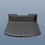 Cowl Center Rear Black For Xtreme 125 | Hero