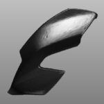 Side Cover Front Left Cowl Black For Xtreme 200 R | Hero