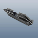 Cowl Right Side Black For Xtreme 125 | Hero