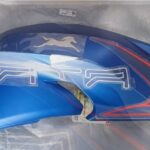 Cover Fuel Tank Matt Blue Right Side For Apache RTR 200 4V | TVS