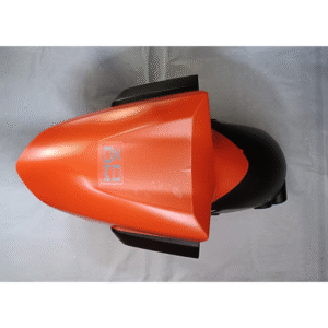 Front Fender Matt Abrax Orange For Hero Xoom 110 BS6