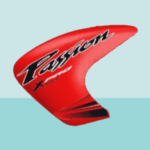 Set Left Shroud Sports Red For Hero Passion X PRO
