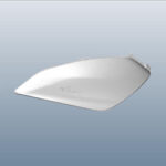 Right Body Cover Matt Pearl White For Hero Vida