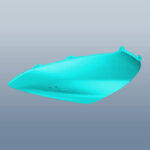 Right Body Cover Matt Cyan For Hero Vida