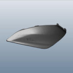 Right Side Body Cover Black Nh-1 For Hero Vida