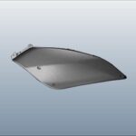 Left Side Body Cover Black Nh-1 For Hero Vida