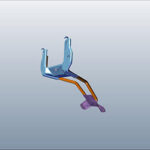 Rear Fender Stay For Hero Xoom 125
