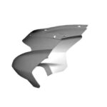 Headlamp Fairing Black For Bajaj Pulsar 180