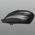 Set Fuel Tank Black NH 1 Type 2 For Hero Splendor Plus iBS