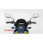 Steering Handle Pipe NH105 Mat Black 15-20 For Honda Livo