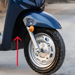 Under Cover Black NH1 For Honda Activa