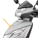 Front Upper Cover Set WL Type 2 For Honda Activa 125
