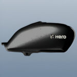 Fuel Tank Black NH1 Type 1 For Hero Splendor Plus | Splendor Plus XTec