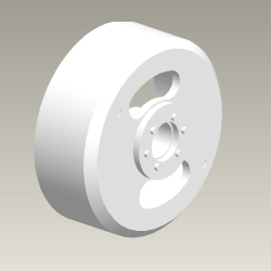 Fly Wheel Comp For Hero Splendor Plus