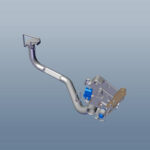 Rear Brake Pedal Rod Sub Assy For Hero HF Deluxe | Passion HZ | Passion Plus | Passion XTec | Splendor Plus