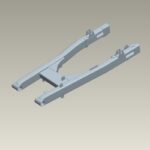 Swingarm Rear Comp For Hero Glamour | Glamour FI | Super Splendor
