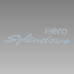 Mark Front Visor Type 1 For Hero Splendor Plus | Splendor Plus iBS