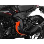 Side Cover Left Side S Black Mat Black For Bajaj Pulsar F250