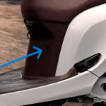 Center Cover Cafe Brown R YR324R For Honda Aviator