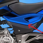 Cover Side Right Hand With Mash Saffire Blue For Bajaj Pulsar 180