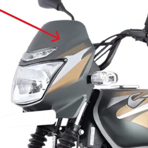Headlamp Fairing Mat Wild Green With Yellow Decall for Bajaj CT100 | CT110