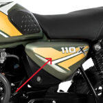 Side Cover Left Mat Wild Green Decall For Bajaj CT110X