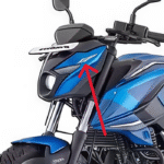 Headlamp Fairing Left Hand Gloss Carib Blue Decall For Bajaj Pulsar N250 | Pulsar N160