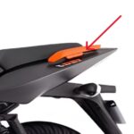 Grab Handle Left Hand Sporty Orange For Bajaj Pulsar 180F