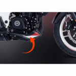 Belly Pan Right Hand Perl Mat Wh S Black Decall For Bajaj Pulsar NS200