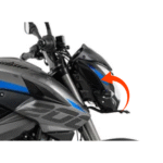 Headlamp Fairing Right Side Satin Black Pwtr Gray Blue Decall For Bajaj Pulsar NS200