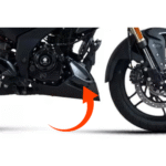 Belly Pan Top Right Hand Gloss Brkyn Black Dec K17 For Bajaj Pulsar F250 | Pulsar N250 | Pulsar N160
