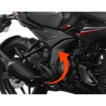 Side Cover Right Side S Black Mat Black For Bajaj Pulsar F250