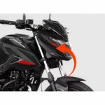 Headlamp Fairing Right Side Ebony Black For Bajaj Pulsar P150