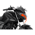 Headlamp Fairing Right Side Ebony Black White Dec For Bajaj Pulsar P150