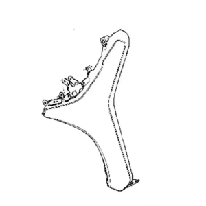 Front Left Cover Comp For Honda Activa