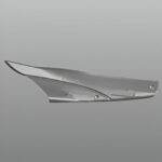 Cover Floor Right Side MVG SG013M For Hero Maestro EDGE