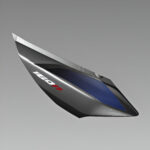 Cover Right Side Vibrant Blue Me For Hero Xtreme FI 160R | Xtreme Stealth FI 160R