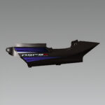 Cowl Body Left Side BLK NH 1 TYPE 3 For Hero Super Splendor