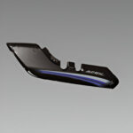 Cowl Right Side Black NH 1 For Hero Splendor Pro | Splendor Pro FE