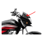 Front Visor WL Type 1 Black For Honda CD 110 Dream