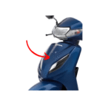Front Cover WL Type 5 Trance Blue Metallic For Honda Activa